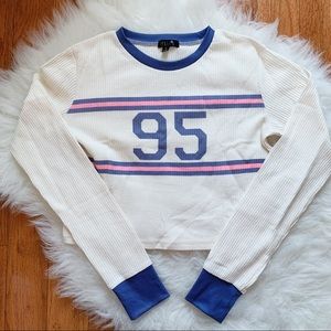 DOLLS KILL WAY BACK WHEN RIBBED TEE